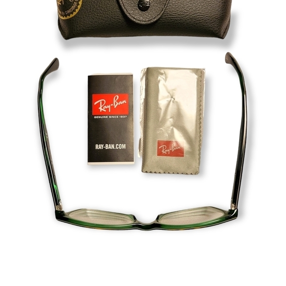 Ray Ban Optics Rb 5279 5974  Eyeglasses Frames Tortoise Green UNISEX - Picture 11 of 12